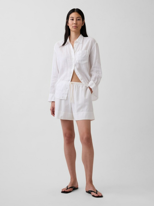 GAP Lanene kratke hlače GAP