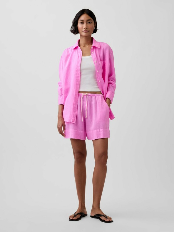 GAP Lanene kratke hlače GAP