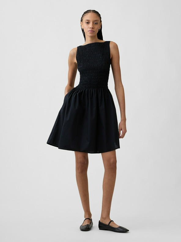 GAP Mini obleka s čolniško izrezom GAP