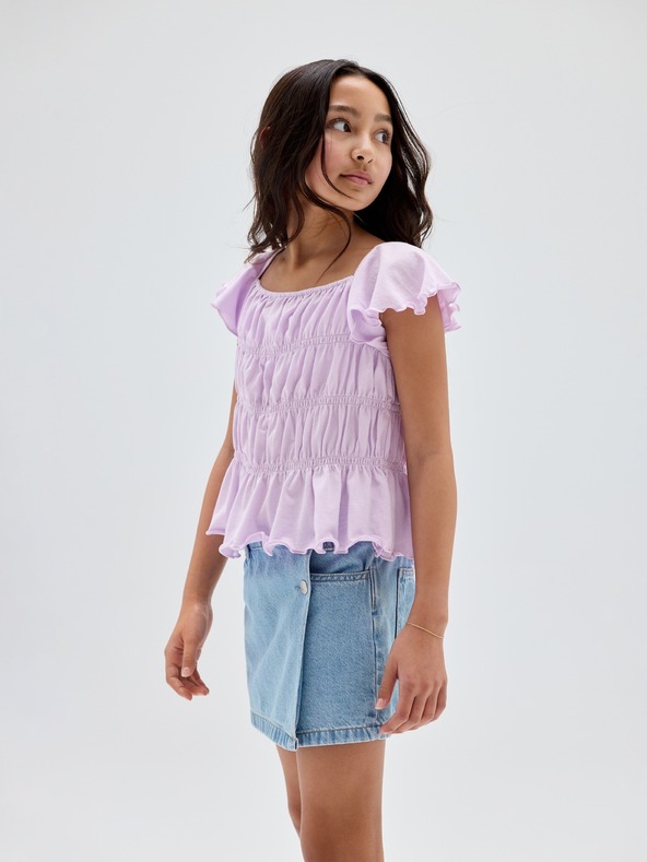 GAP Otroške džins kratke hlače krilo GAP