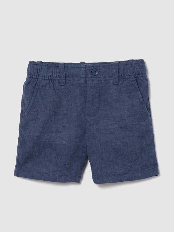 GAP Otroške lanene kratke hlače GAP