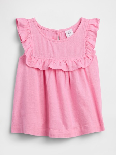 GAP Otroška lanena majica GAP