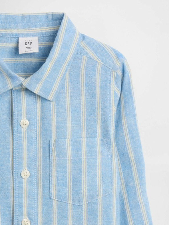 GAP Otroška platnena majica Gap