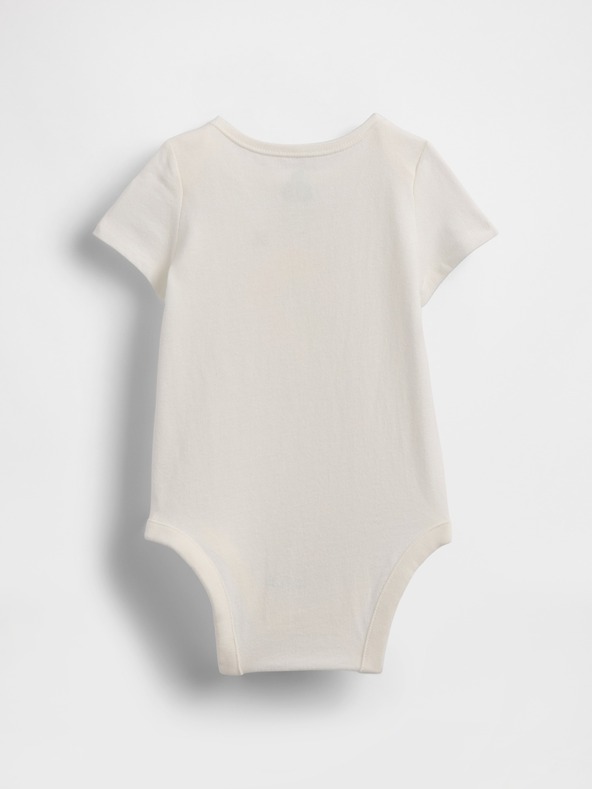 GAP Otroški bodi Gap z logotipom Gap