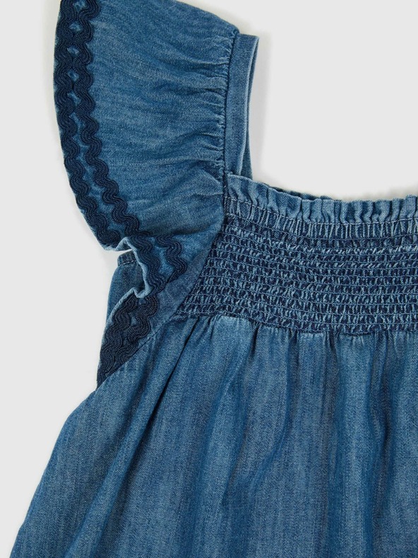 GAP Detské džínsové šaty GAP