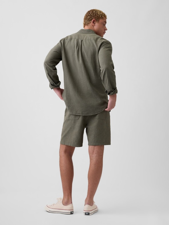 GAP Lanene kratke hlače GAP