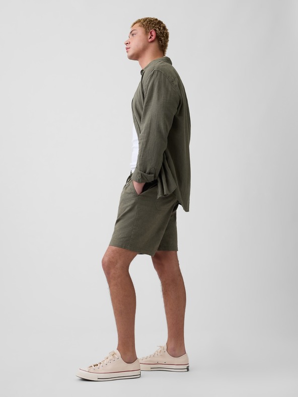 GAP Lanene kratke hlače GAP