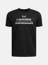 Under Armour Deška majica Under Armour UA Tech Split Wordmark SS-GRY