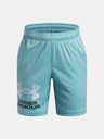 Under Armour Deške kratke hlače Under Armour UA Tech Logo Shorts-GRY