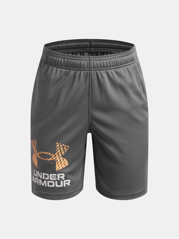 Under Armour Deške kratke hlače Under Armour UA Tech Logo Shorts-GRY
