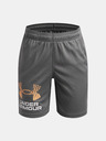 Under Armour Deške kratke hlače Under Armour UA Tech Logo Shorts-GRY