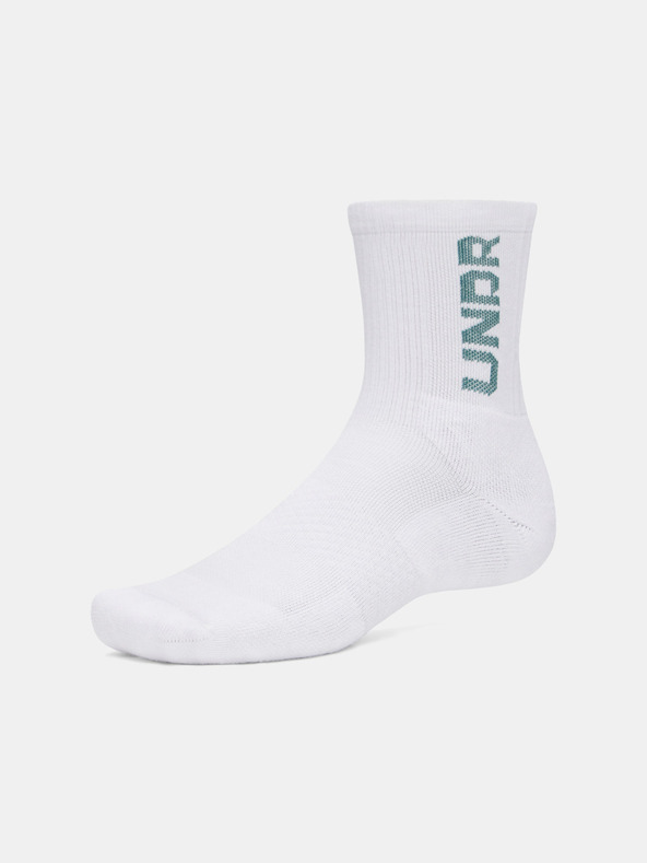 Under Armour Unisex nogavice  Under Armour UA 3-Maker 3pk Mid-Crew