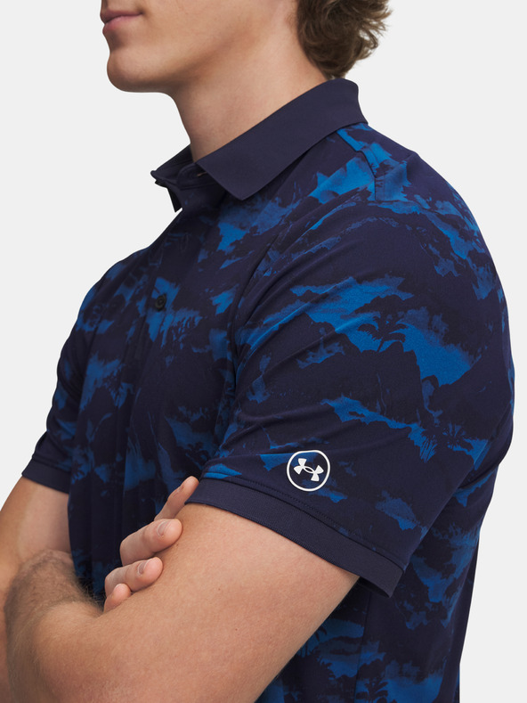 Under Armour Moška majica Under Armour UA ArmourDry Print Rib Polo