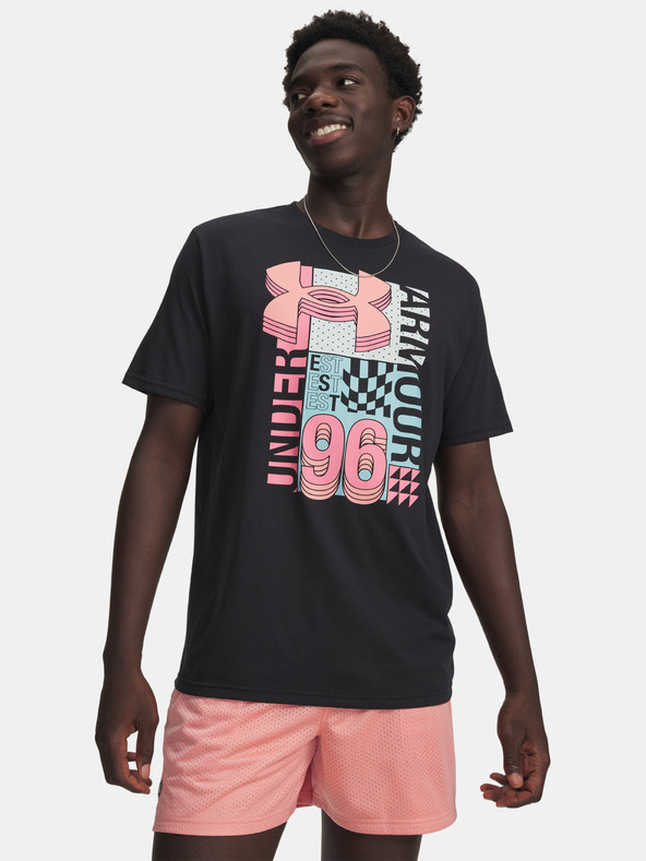 Under Armour Moška majica Under Armour UA M LOGO COLLAGE SS