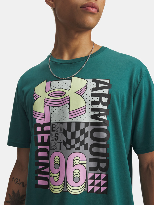 Under Armour Moška majica Under Armour UA M LOGO COLLAGE SS