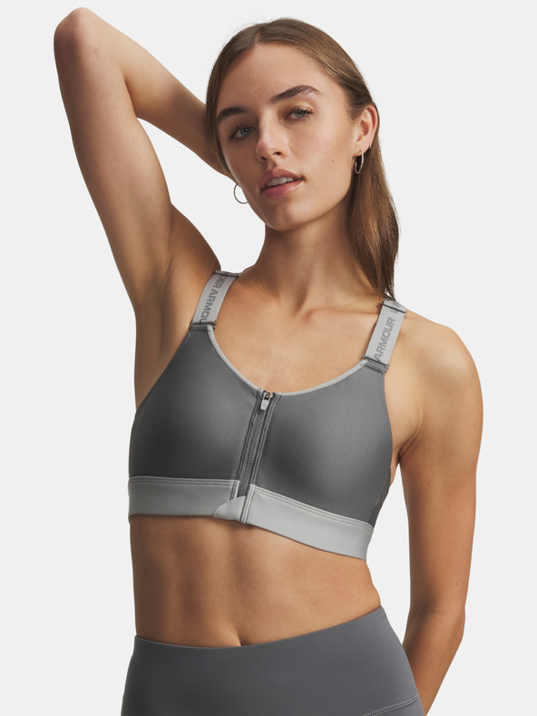 Under Armour Ženski nedrček Under Armour UA Infinity High Zip 2.0 Bra