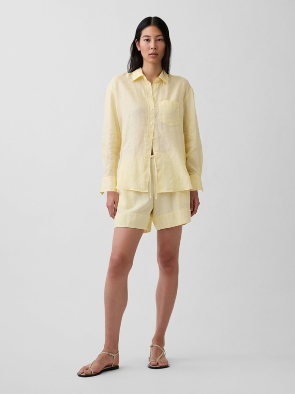 GAP Lanene kratke hlače GAP