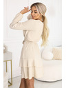 numoco Senzualne mini obleke s prekríženim izrezom - bežne