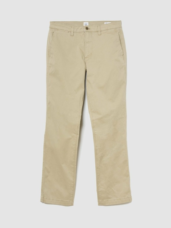GAP Khaki hlače straight GapFlex GAP