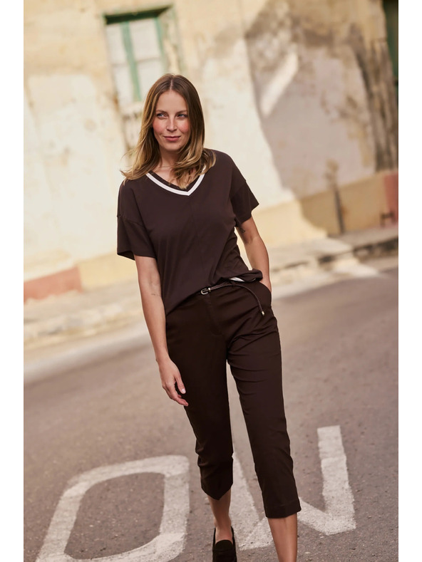 Moodo Rjave ribiške hlače Moodo