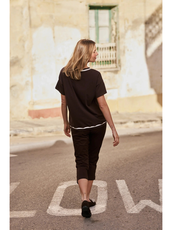 Moodo Rjave ribiške hlače Moodo