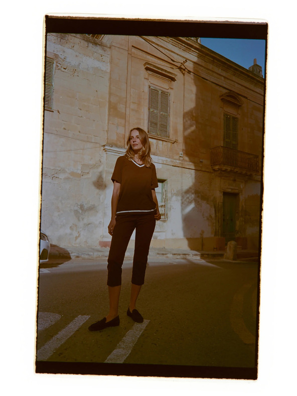 Moodo Rjave ribiške hlače Moodo