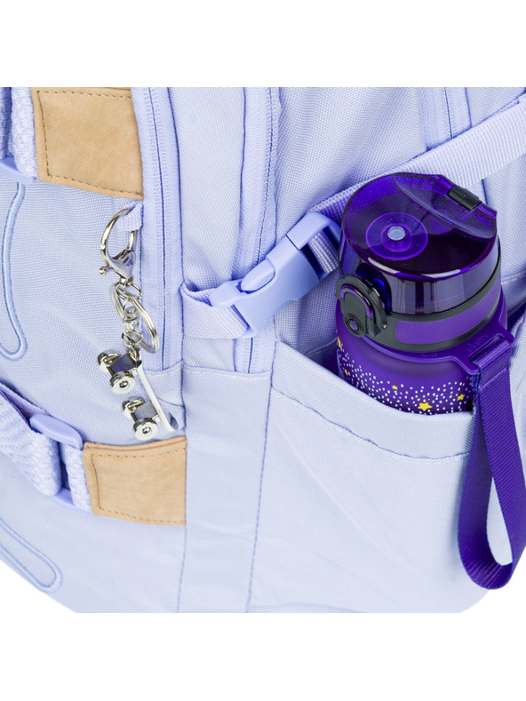 BAAGL  BAAGL 3 SET Skate Lilac: nahrbtnik, penal, vrečka