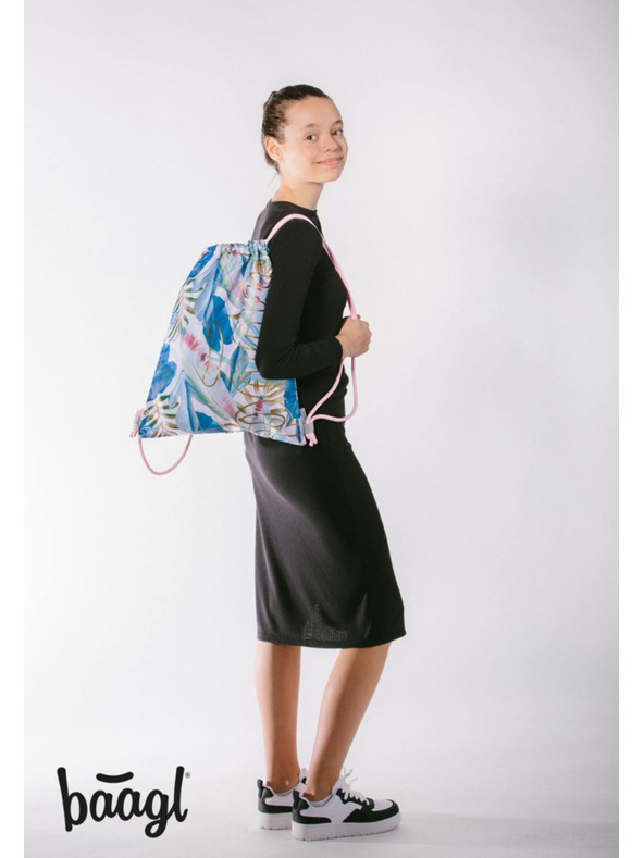 BAAGL  BAAGL SET 5 Skate Leafs: nahrbtnik, penal, vrečka, ledvinka, torbica za prenosni računalnik