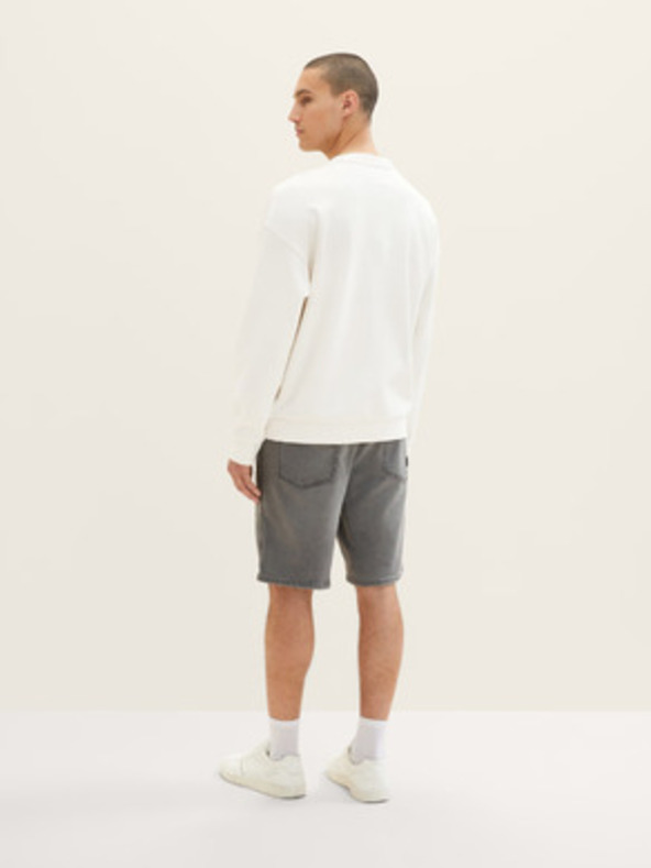 Tom Tailor Denim Sive moške kratke hlače iz džinsa Tom Tailor Denim