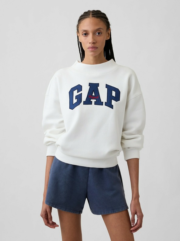 GAP Oversize pulover z logotipom GAP