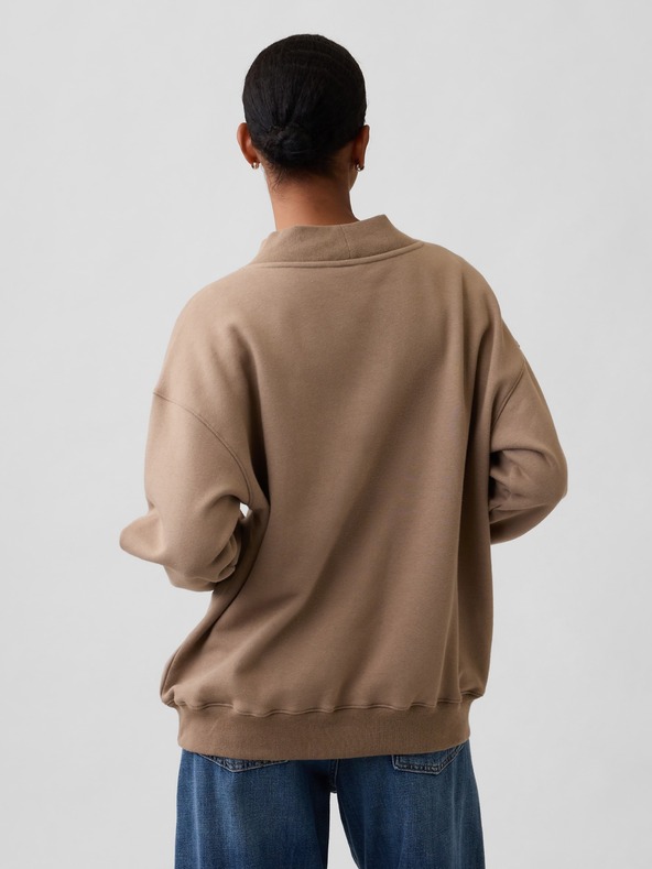 GAP Oversize pulover z logotipom GAP
