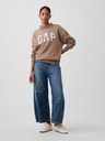 GAP Oversize pulover z logotipom GAP