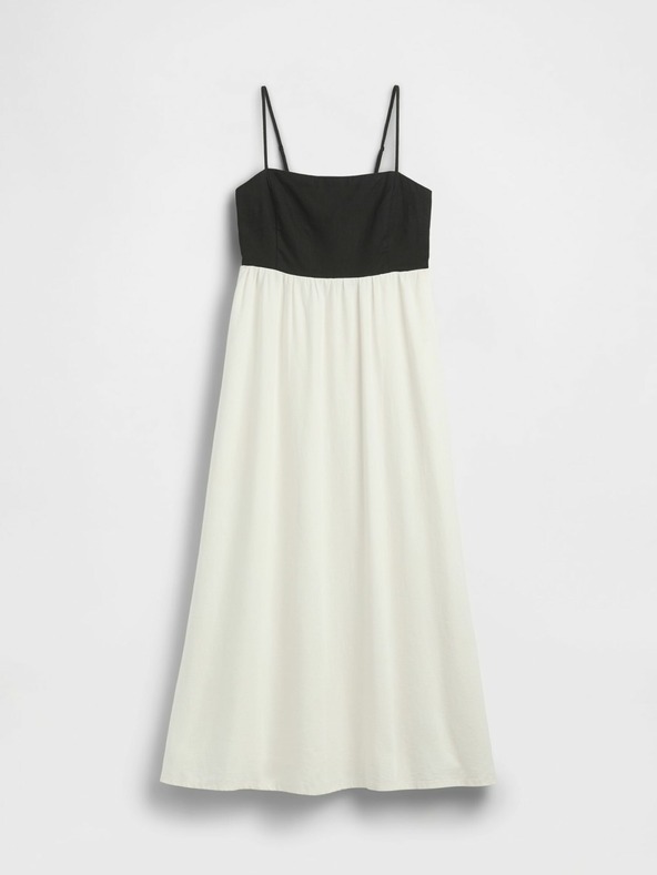 GAP Lanena maksi obleka GAP