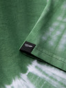 Ombre Clothing Temno zelena moška srajca z batiko Ombre Clothing