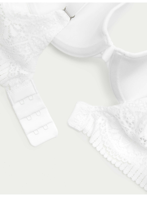 Marks & Spencer Gladek dekolte nedrček Body Soft™ z žicami, vel. A–E Marks & Spencer bela