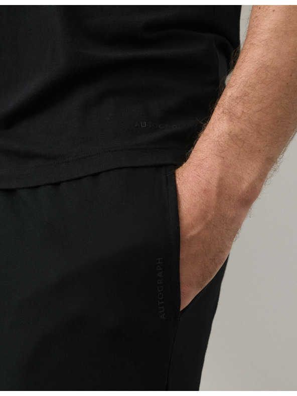 Marks & Spencer Majica iz bombažne mešanice Supima® Marks & Spencer črna