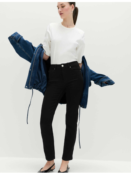 Marks & Spencer Sienna stretch straight leg jeans Marks & Spencer črne