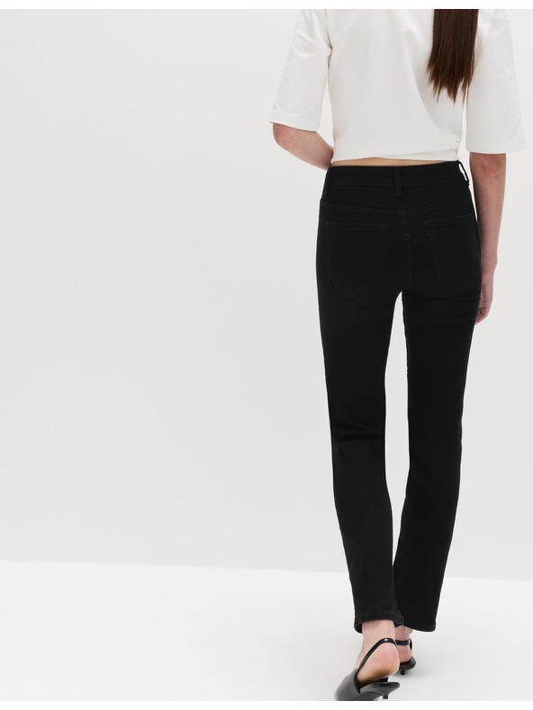 Marks & Spencer Sienna stretch straight leg jeans Marks & Spencer črne