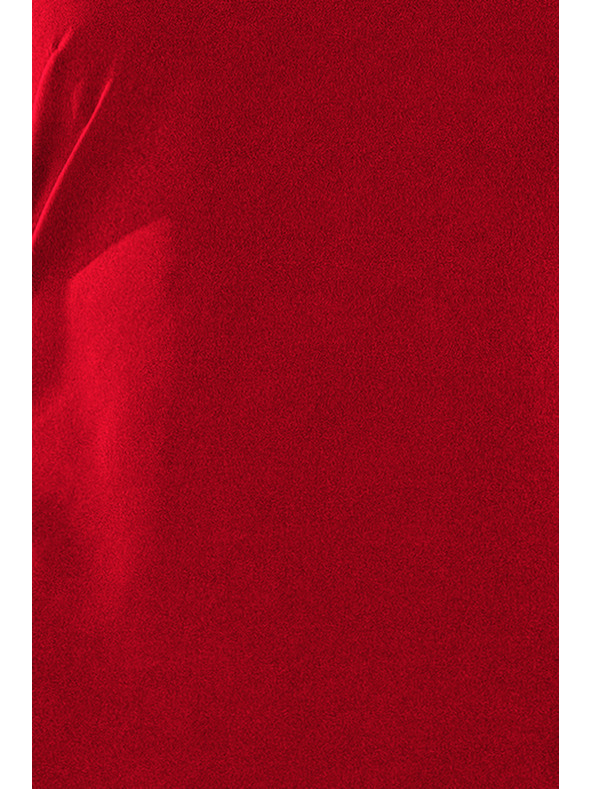 numoco ALICE šaty z lokom - bordo barve