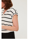 Moodo Bluza s črtami Moodo