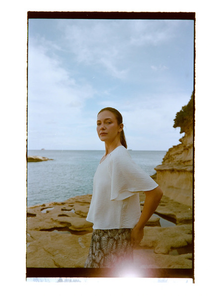 Moodo Srajca s širokimi rokavi bela Moodo