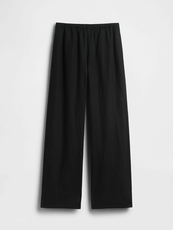 GAP Lanene hlače Relaxed Wide-Leg GAP