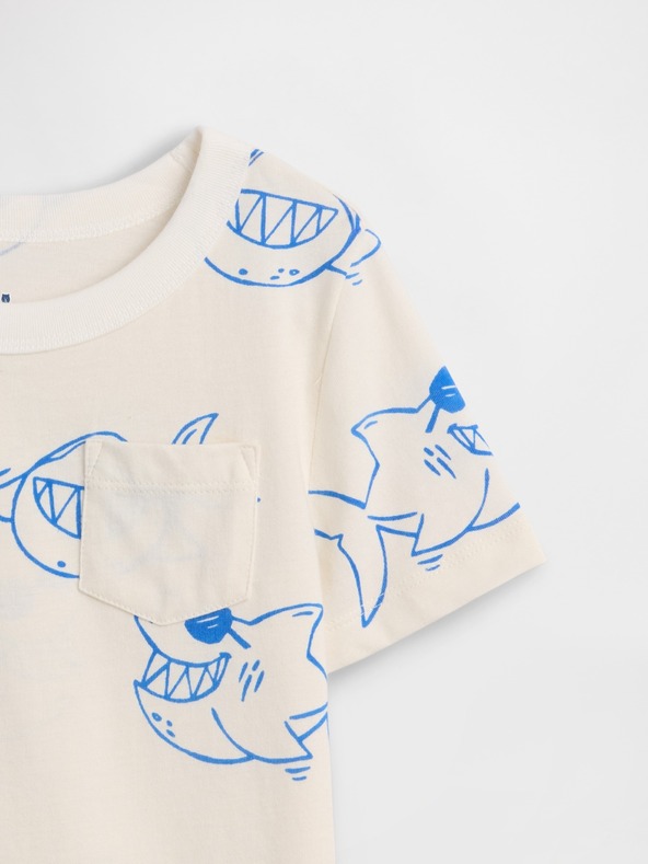 GAP Dojensko majico z žepkom Mix & Match GAP