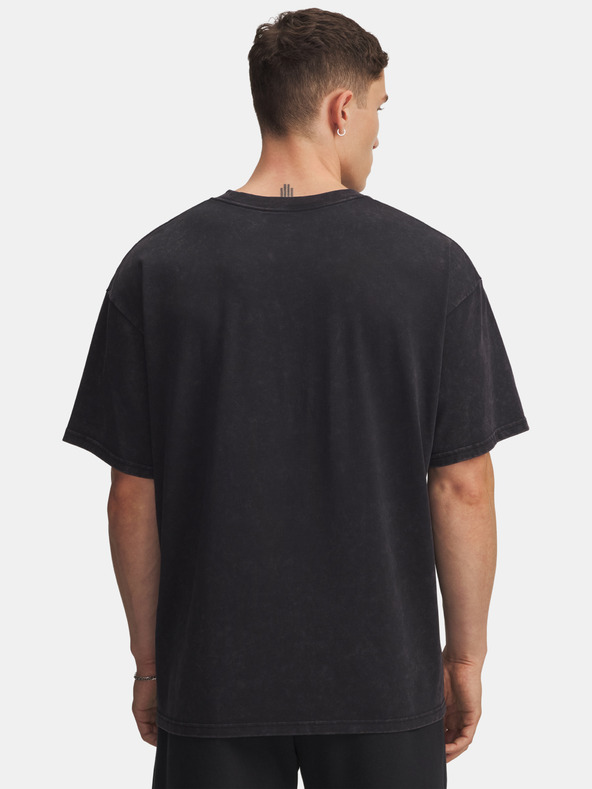 Under Armour Moška majica Under Armour Pjt Rck Washed HWT-BLK