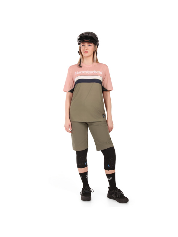 Horsefeathers Kolesarski dres Quantum W - lotus/taupe