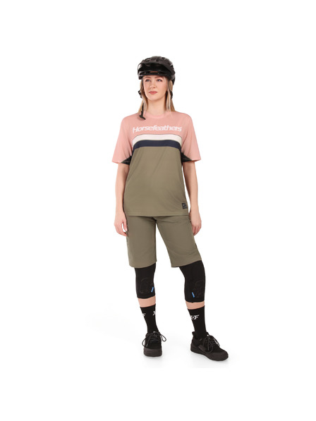 Horsefeathers Kolesarski dres Quantum W - lotus/taupe