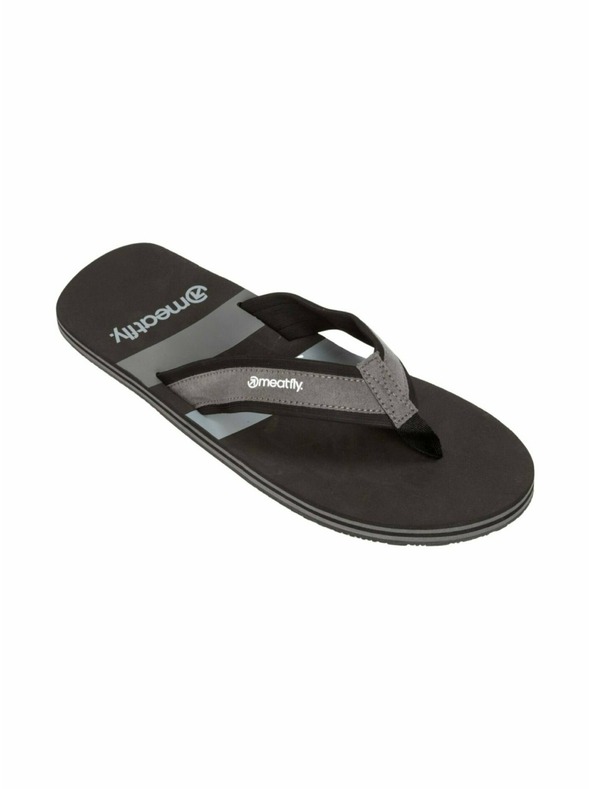 Meatfly Meatfly moške japonke Anders Black/Grey