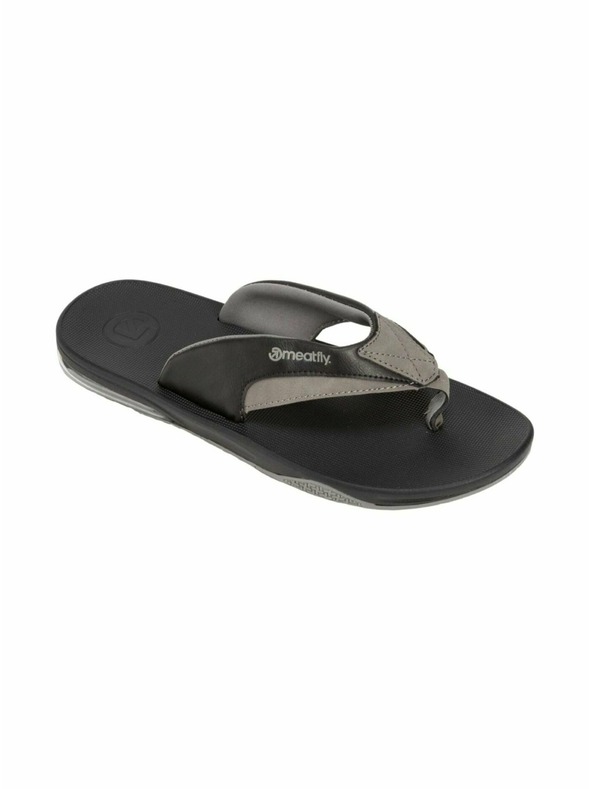 Meatfly Meatfly moške japonke Wes Black/Grey