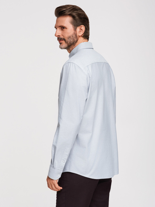 Ombre Clothing Moška srajca oxford Ombre Clothing V1 OM-SHOS-0172