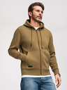 Ombre Clothing Moška bombažna elastična jopa BASIC Ombre Clothing